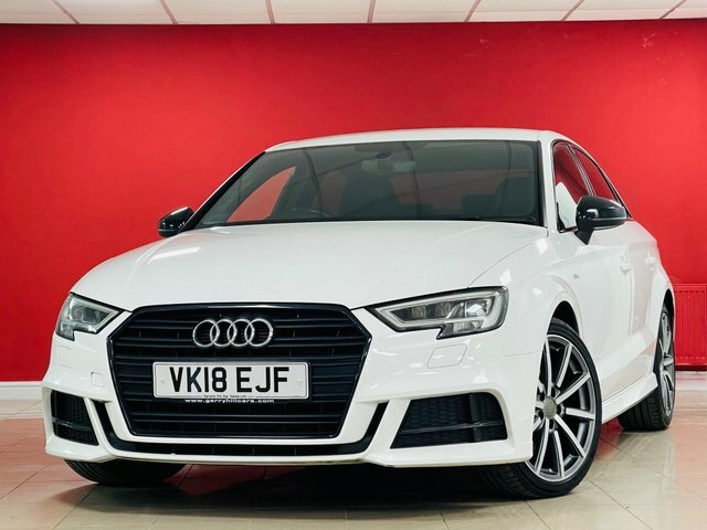 Audi A3 Tdi Black Edition Saloon White #6