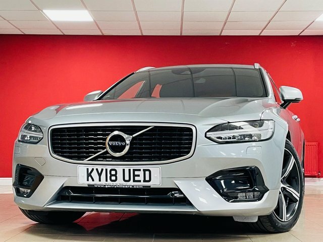 Volvo V90 D5 Powerpulse R-design Pro Silver #3