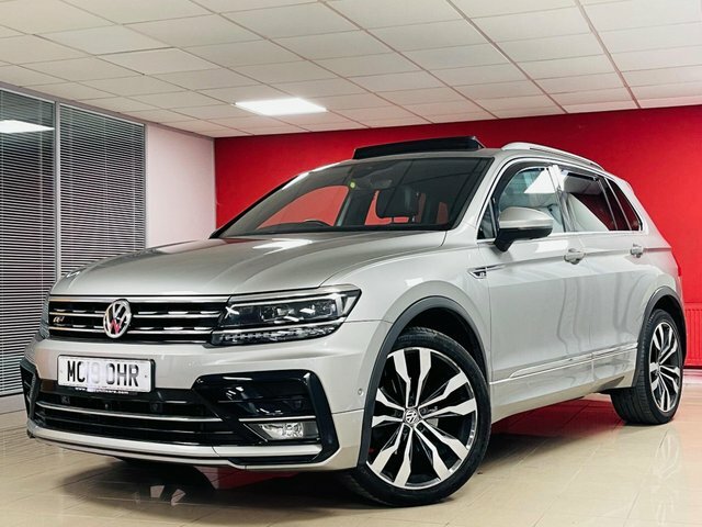 Volkswagen Tiguan Tdi R-line Tech Suv MC19OHR Silver #2