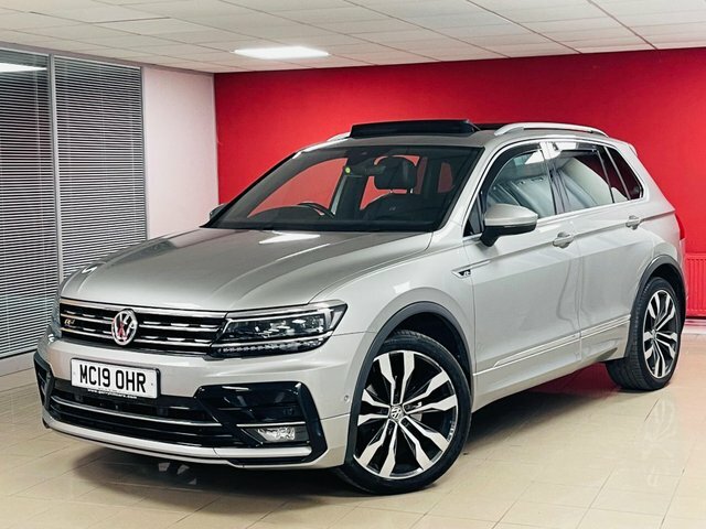 Volkswagen Tiguan Tdi R-line Tech Suv MC19OHR Silver #4