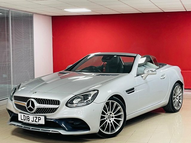 Mercedes-Benz SLC Slc250d Amg Line Convertible LD18JZP Silver #3