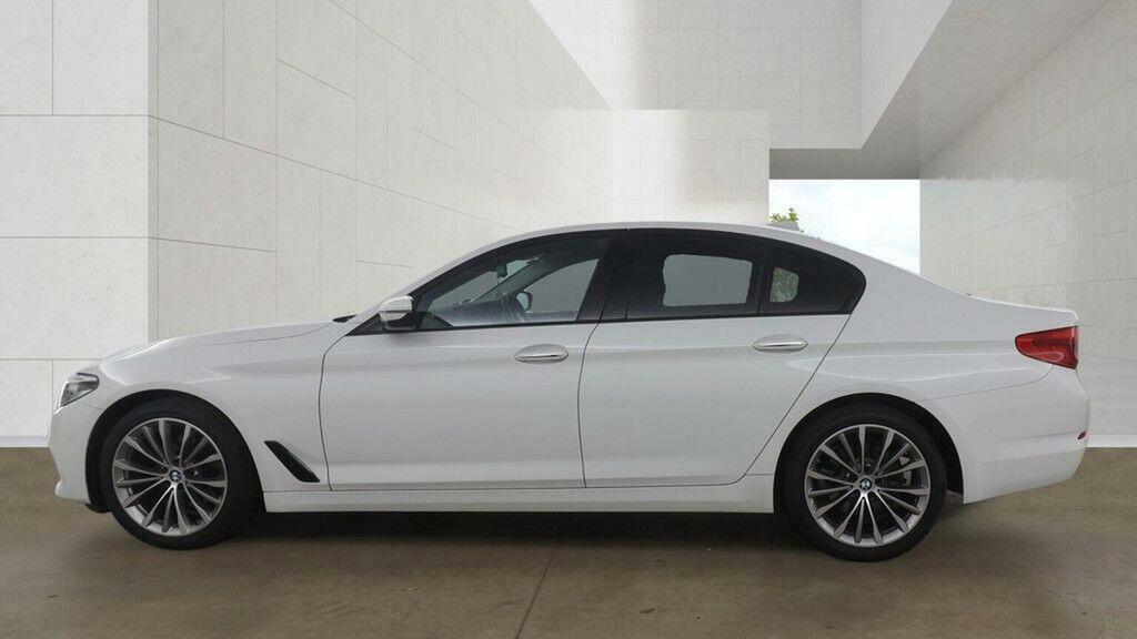 BMW 5 Series 2.0 520D Se Euro 6 Ss White #6