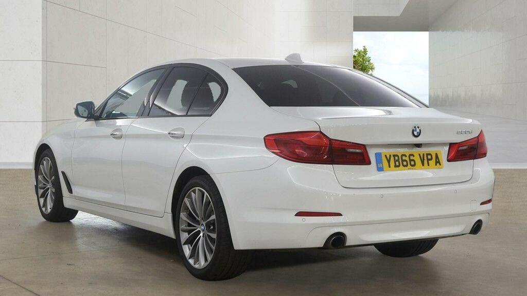 BMW 5 Series 2.0 520D Se Euro 6 Ss White #3