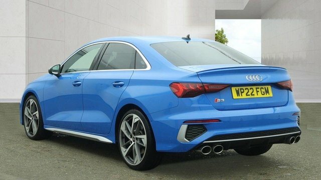 Audi S3 Tfsi Saloon WP22FGM Blue #3