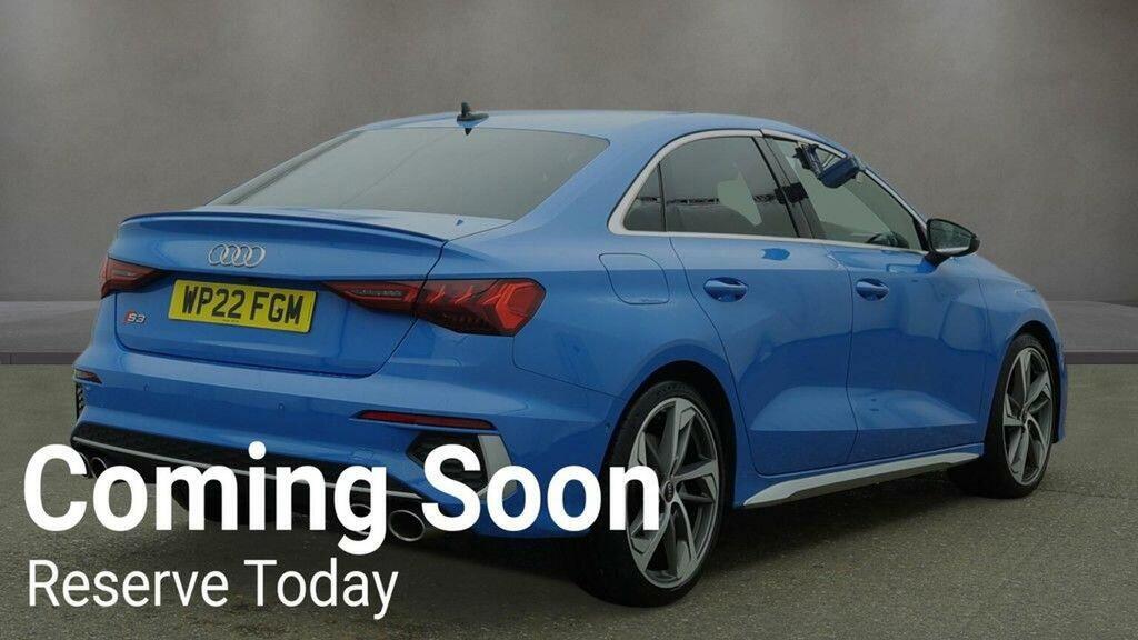 Audi S3 2.0 Tfsi S Tronic Quattro Euro 6 Ss Blue #2
