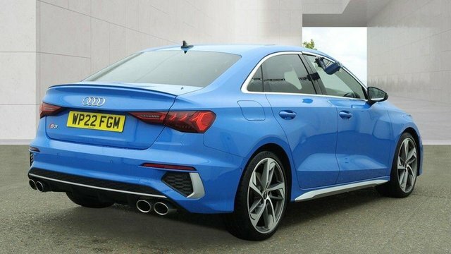 Audi S3 Tfsi Saloon WP22FGM Blue #4