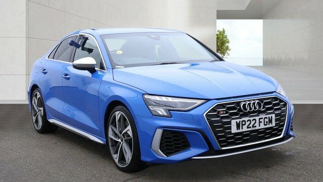 Audi S3 Tfsi Saloon WP22FGM Blue #2