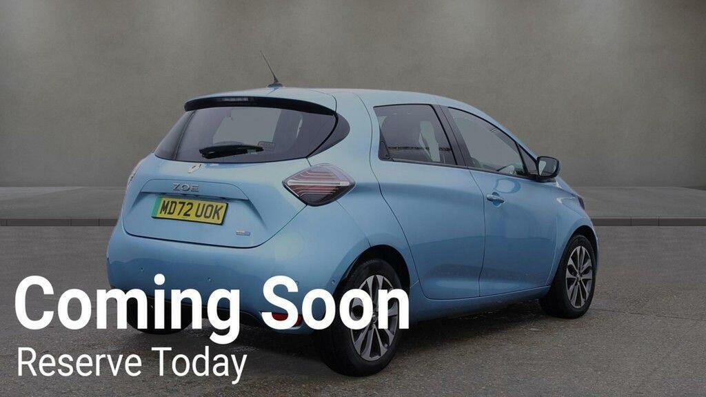 Renault Zoe Hatchback R135 Ev50 52Kwh Gt Line Rapi Blue #4