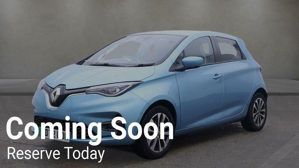 Renault Zoe Hatchback R135 Ev50 52Kwh Gt Line Rapi Blue #3