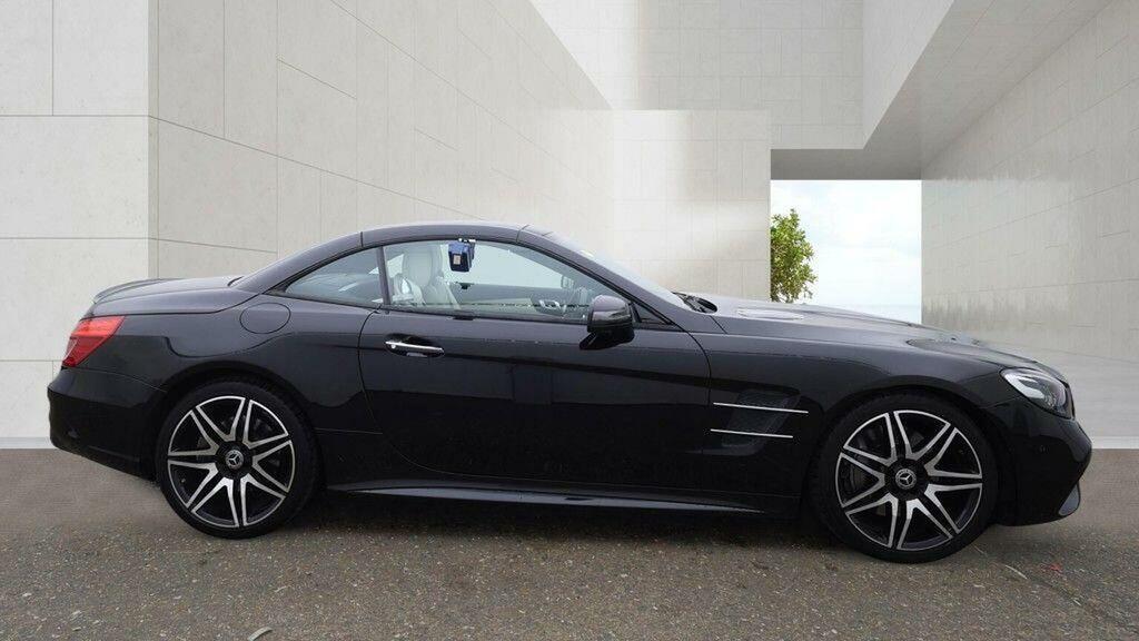Mercedes-Benz SL Class Convertible 3.0 Sl400 V6 Amg Line Roadster G-troni Black #5