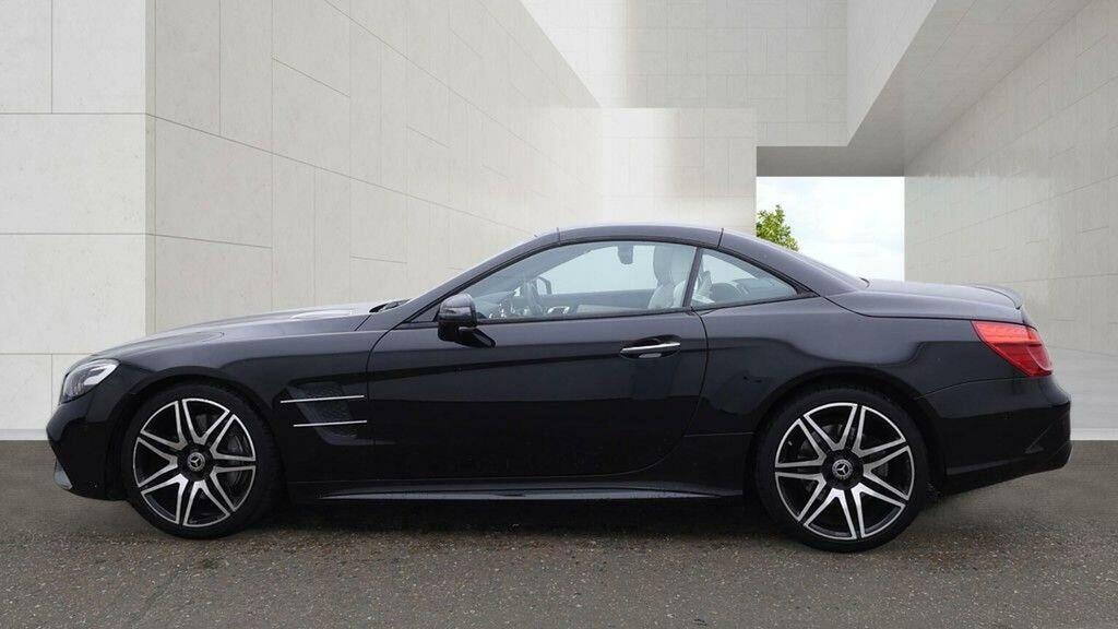 Mercedes-Benz SL Class Convertible 3.0 Sl400 V6 Amg Line Roadster G-troni Black #6