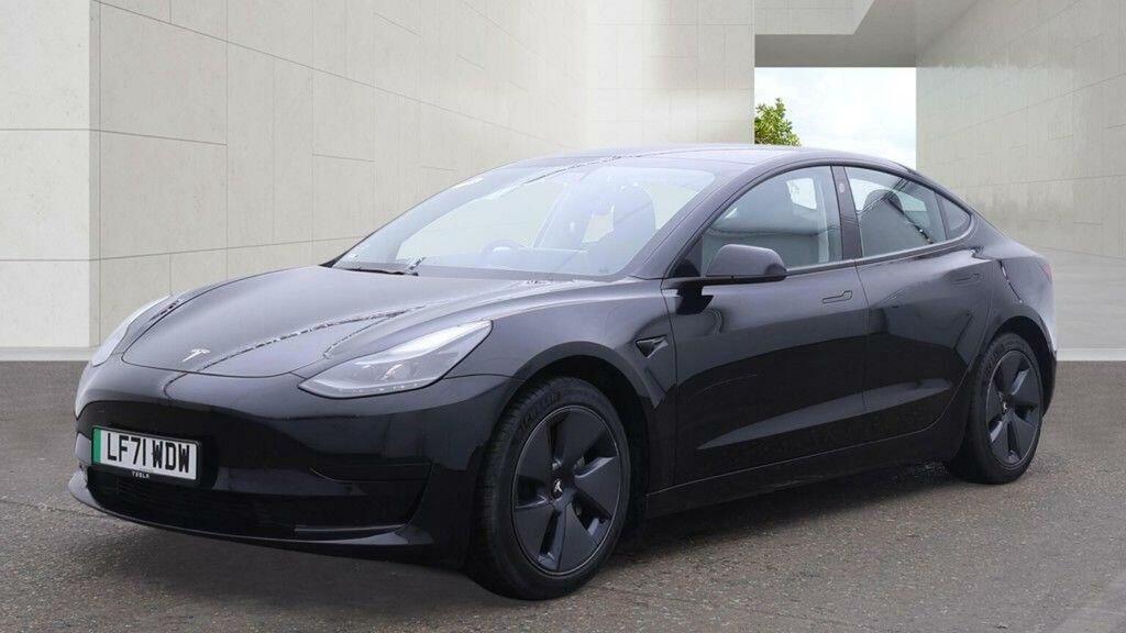 Tesla Model 3 Saloon Standard Range Plus Rwd 202171 Black