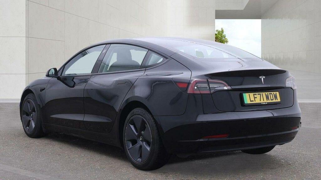 Tesla Model 3 Saloon Standard Range Plus Rwd 202171 Black #3