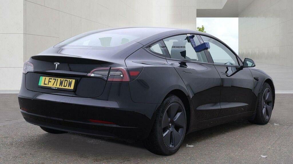 Tesla Model 3 Saloon Standard Range Plus Rwd 202171 Black #4