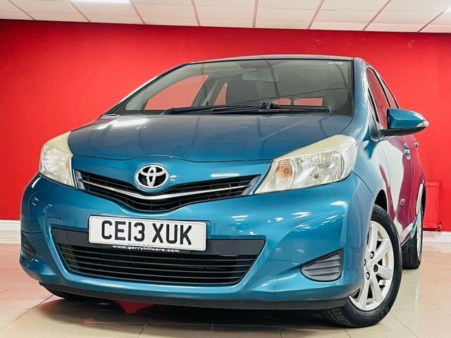 Toyota Yaris Dual Vvt-i Tr Hatchback CE13XUK Blue #2
