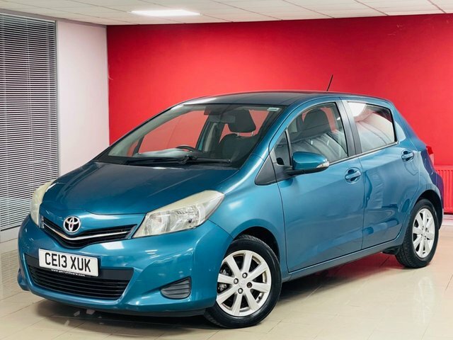 Toyota Yaris Dual Vvt-i Tr Hatchback CE13XUK Blue #3