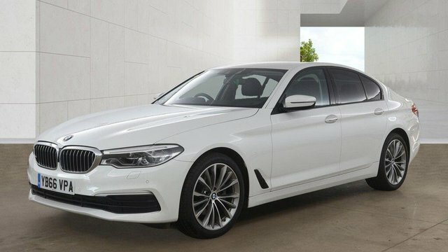 BMW 5 Series 520D Se Saloon White