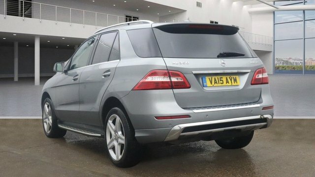 Mercedes-Benz M Class Ml350 V6 Bluetec Amg Silver #3