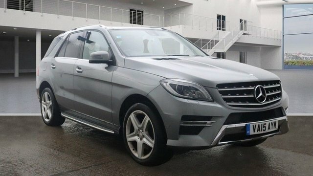 Mercedes-Benz M Class Ml350 V6 Bluetec Amg Silver #2