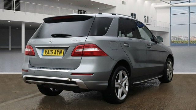 Mercedes-Benz M Class Ml350 V6 Bluetec Amg Silver #4