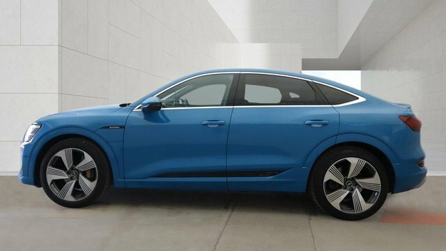 Audi E-Tron S S Line Sportback Blue #5