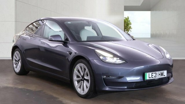 Tesla Model 3 Motor Long Range Saloon LE21HWL Grey #2