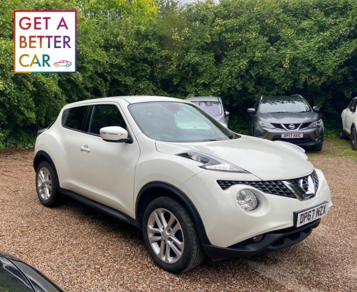 Nissan Juke 1.2 N-connecta White 2017