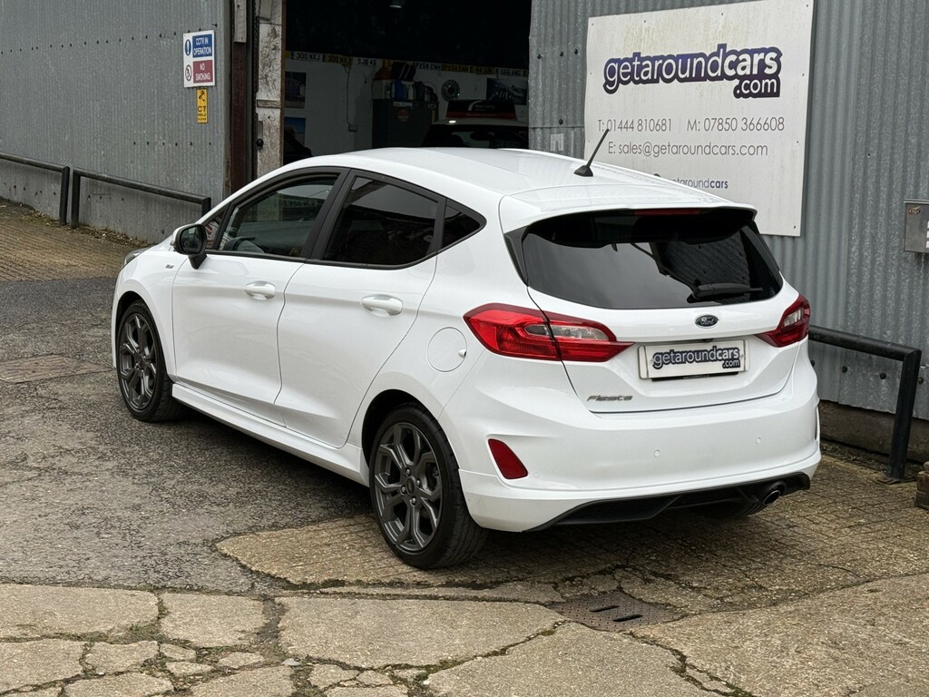 Ford Fiesta Hatchback 1.0 T St-line 201818 DV18LFF White #3