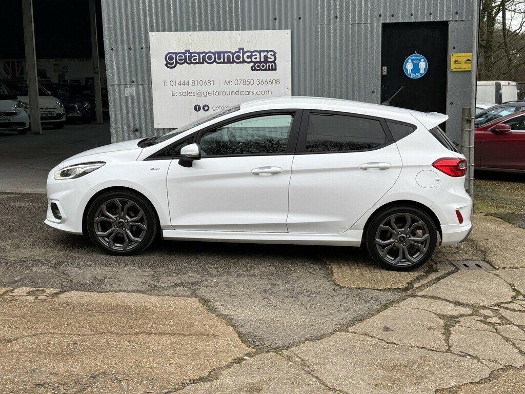 Ford Fiesta Hatchback 1.0 T St-line 201818 DV18LFF White #4