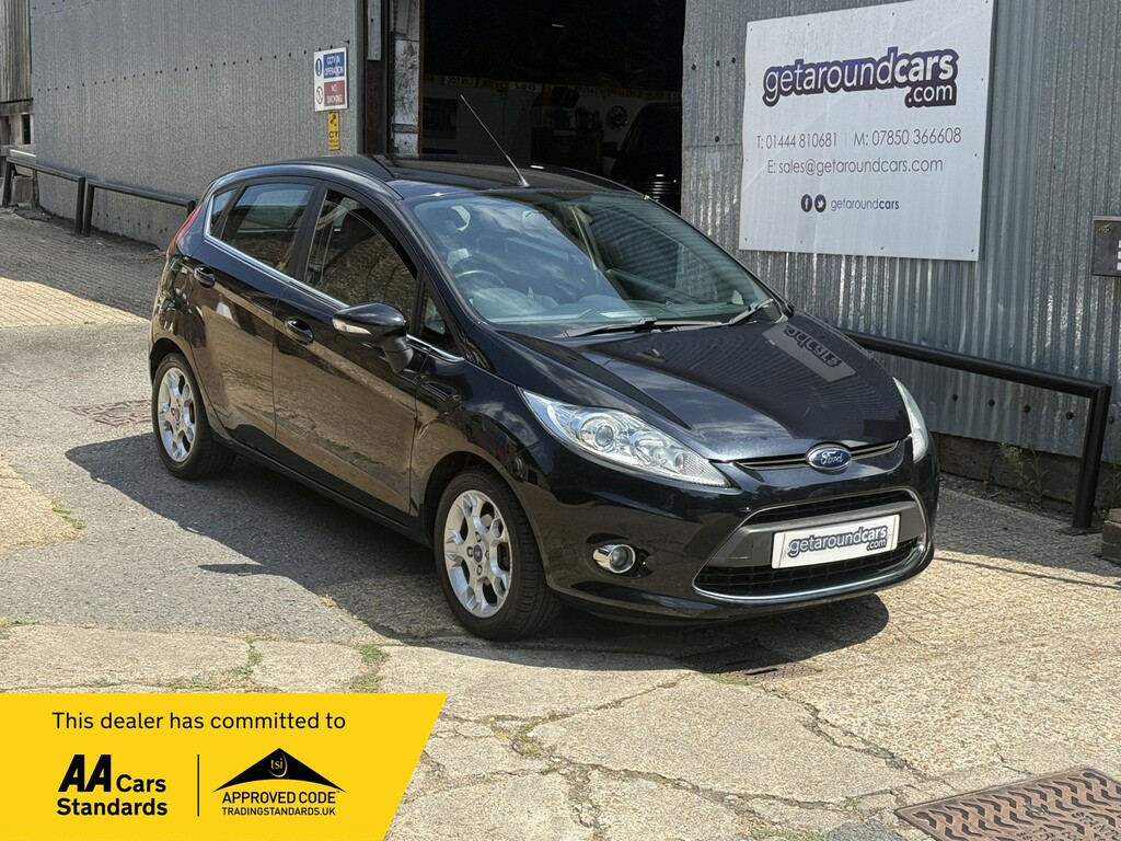 Ford Fiesta Hatchback 1.25 Zetec 201212 Black
