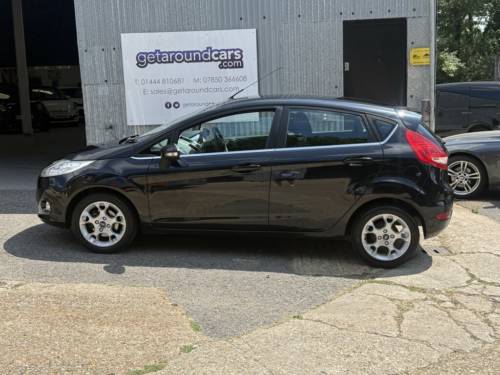 Ford Fiesta Hatchback 1.25 Zetec 201212 GV12ZNX Black #3