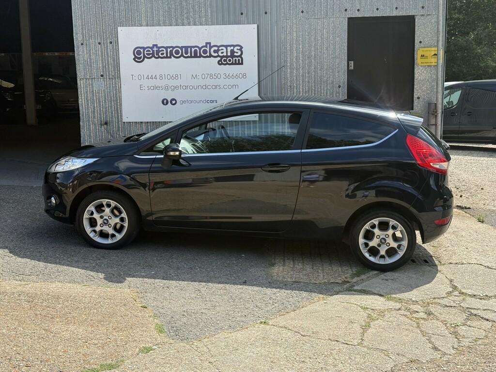 Ford Fiesta Hatchback 1.25 Zetec 201161 AO61DCY Black #3