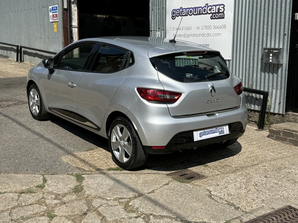 Renault Clio 1.2 16V Dynamique Medianav Silver #3
