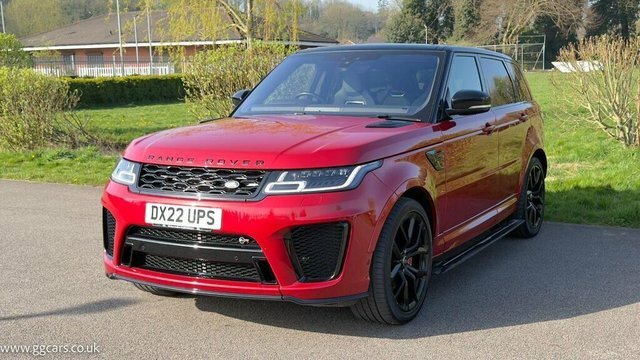 Land Rover Range Rover Sport 2022 5.0 P575 V8 Svr 4Wd Euro 6 Ss Red #3