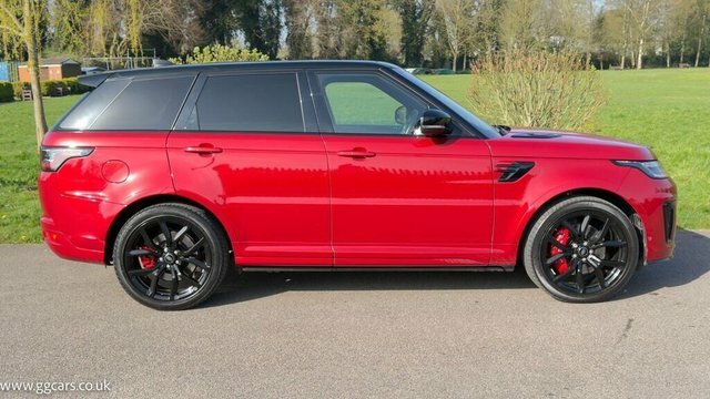 Land Rover Range Rover Sport 2022 5.0 P575 V8 Svr 4Wd Euro 6 Ss Red #4