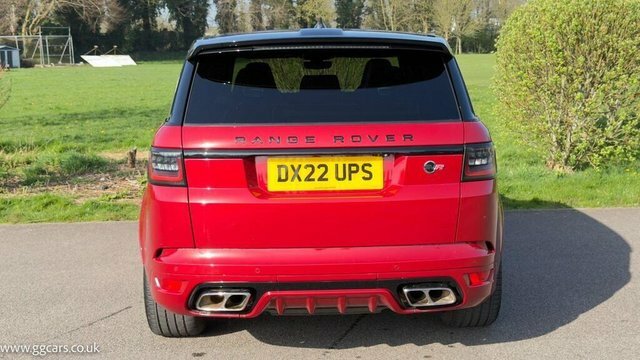 Land Rover Range Rover Sport 2022 5.0 P575 V8 Svr 4Wd Euro 6 Ss Red #6
