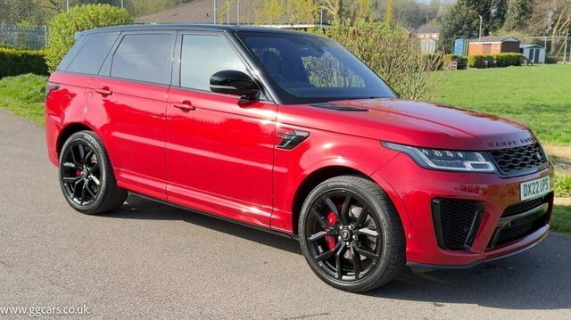 Land Rover Range Rover Sport 2022 5.0 P575 V8 Svr 4Wd Euro 6 Ss Red #5