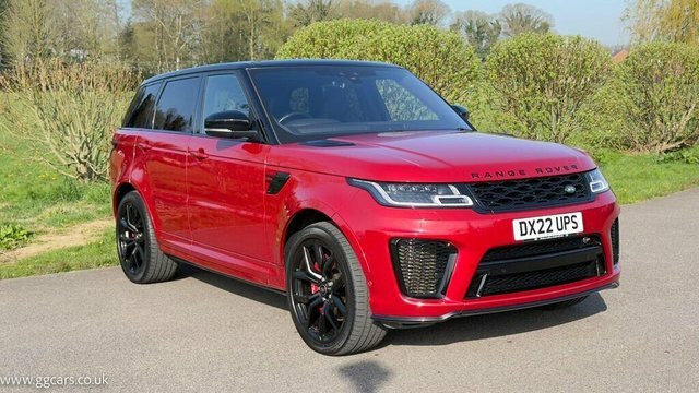 Land Rover Range Rover Sport 2022 5.0 P575 V8 Svr 4Wd Euro 6 Ss Red