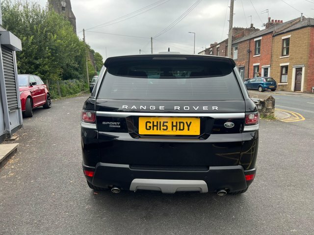 Land Rover Range Rover Sport 2015 3.0 Sd V6 Hse 4Wd Euro 6 Ss GH15HDY Black #6