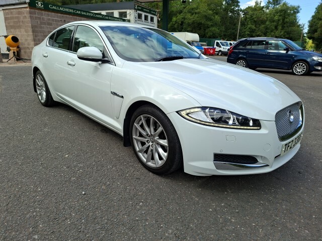 Jaguar Premium Luxury Saloon Euro 5 TFZ3385 White