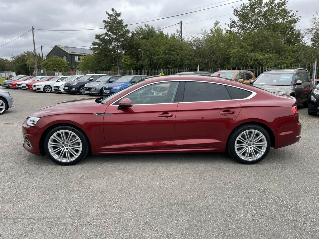 Audi A5 2.0 Tdi Ultra Sport Red #4