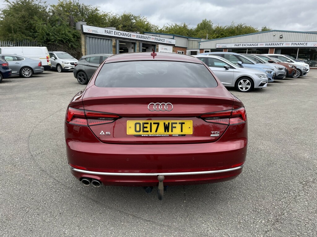 Audi A5 2.0 Tdi Ultra Sport Red #6