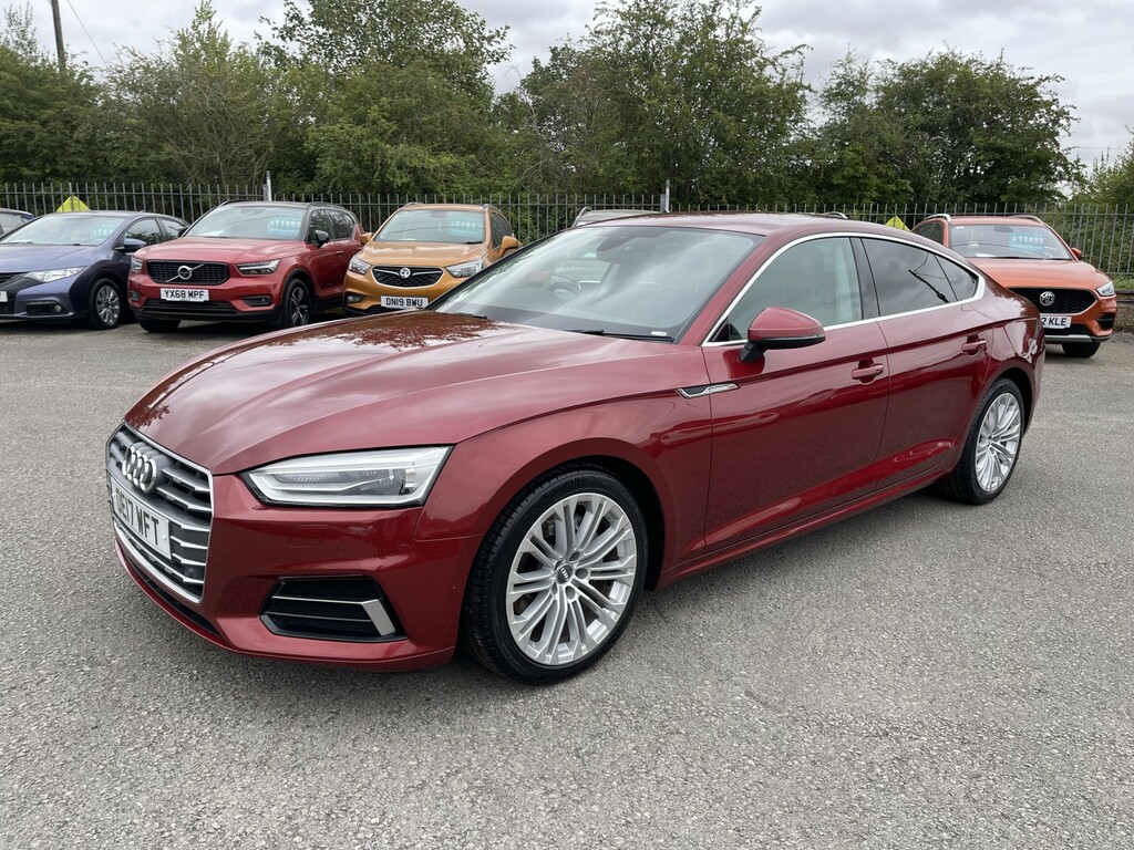 Audi A5 2.0 Tdi Ultra Sport Red #3