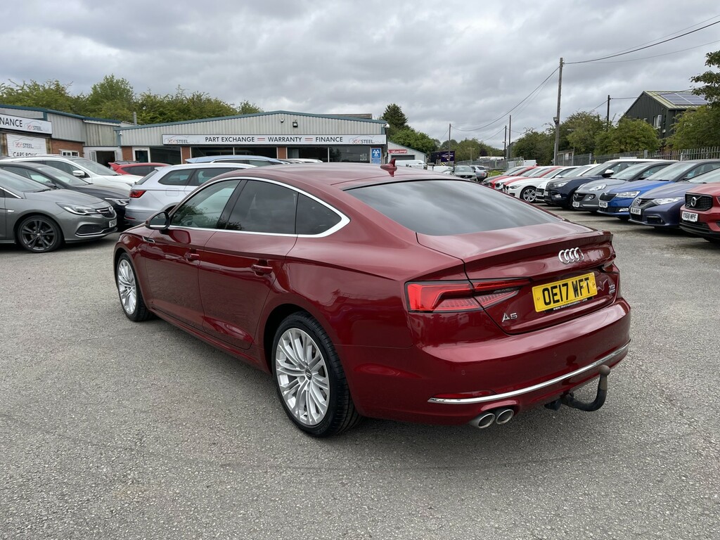 Audi A5 2.0 Tdi Ultra Sport Red #5