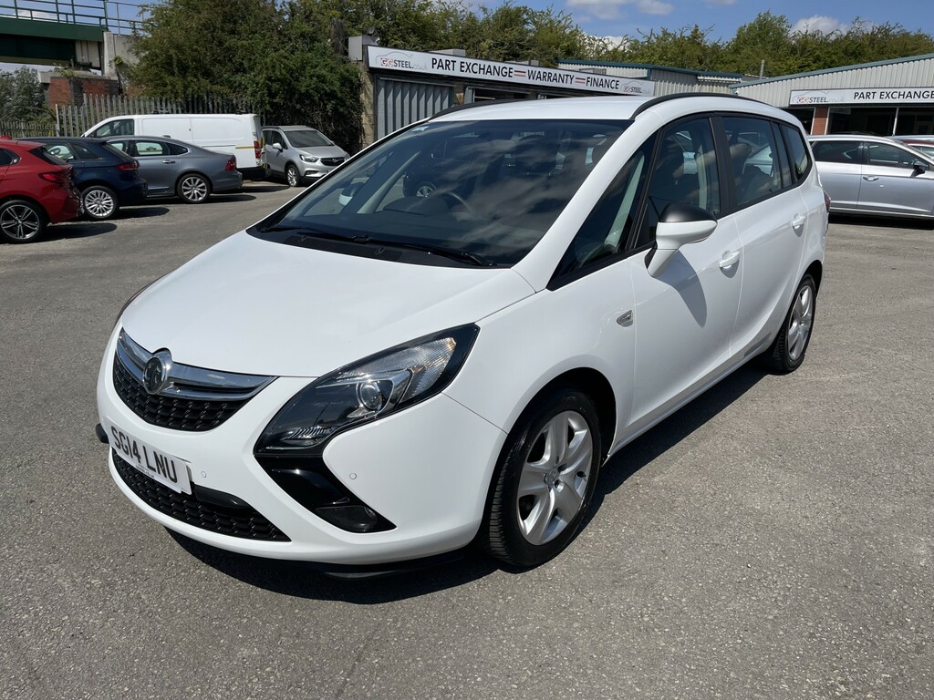 Vauxhall Zafira Tourer 1.8 16V Exclusiv White #3