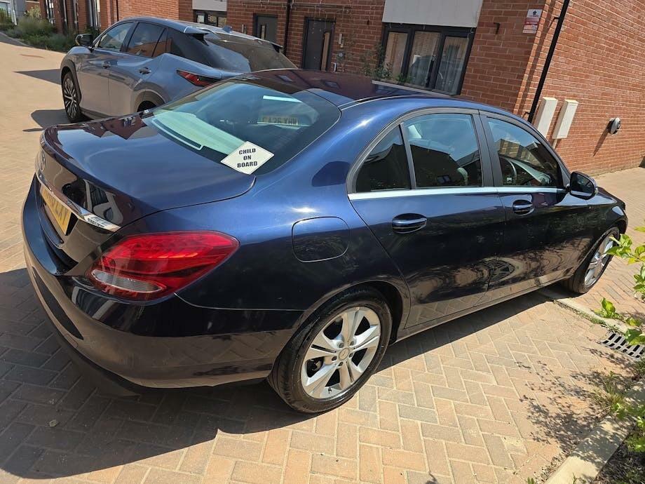 Mercedes-Benz C Class 2.0 C200 Se 7G-tronic Euro 6 Ss Blue #3