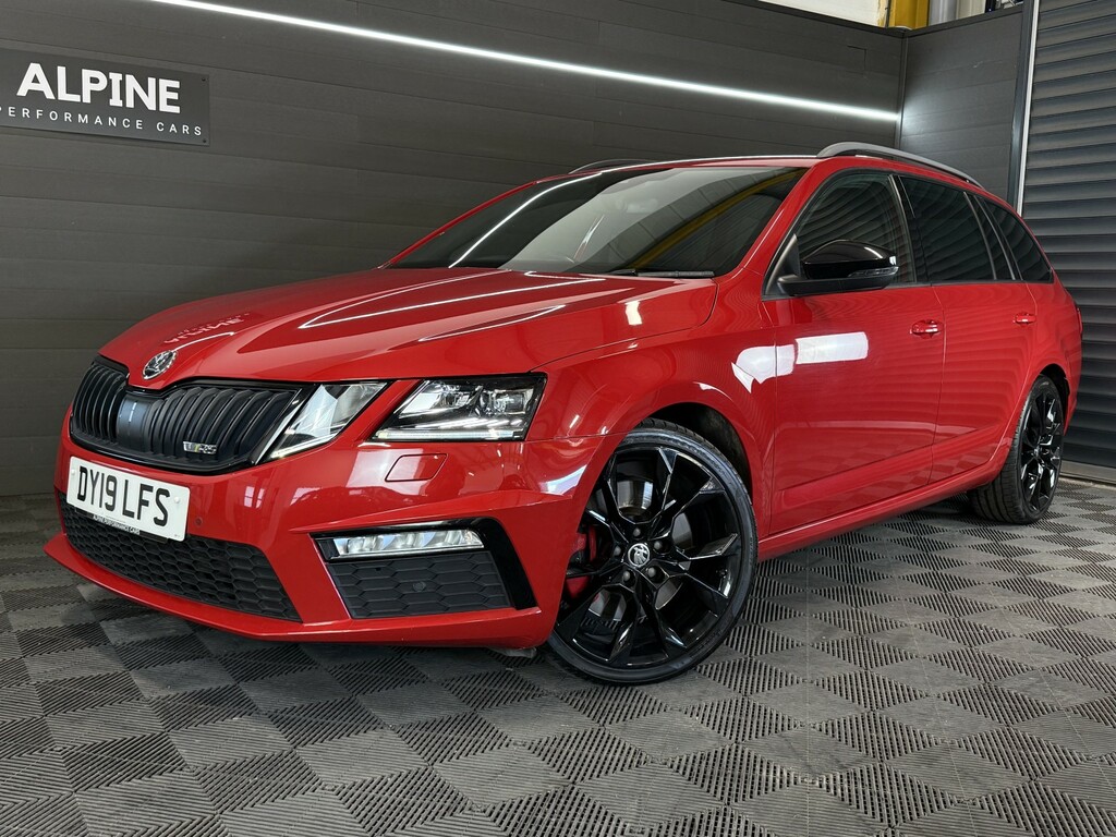 Skoda Octavia 2.0 Tsi Vrs DY19LFS Red #3