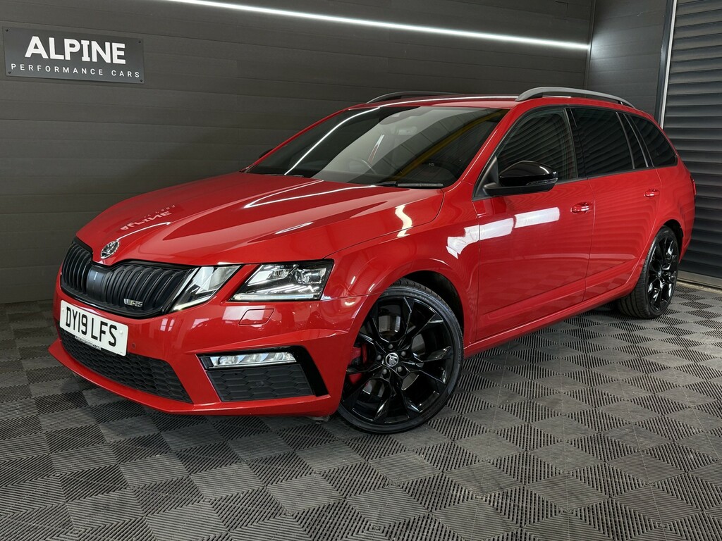 Skoda Octavia 2.0 Tsi Vrs Red
