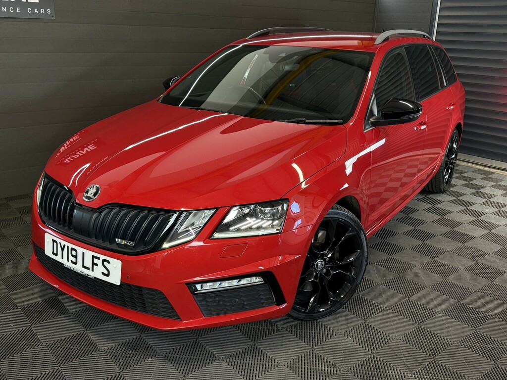 Skoda Octavia 2.0 Tsi Vrs DY19LFS Red #4
