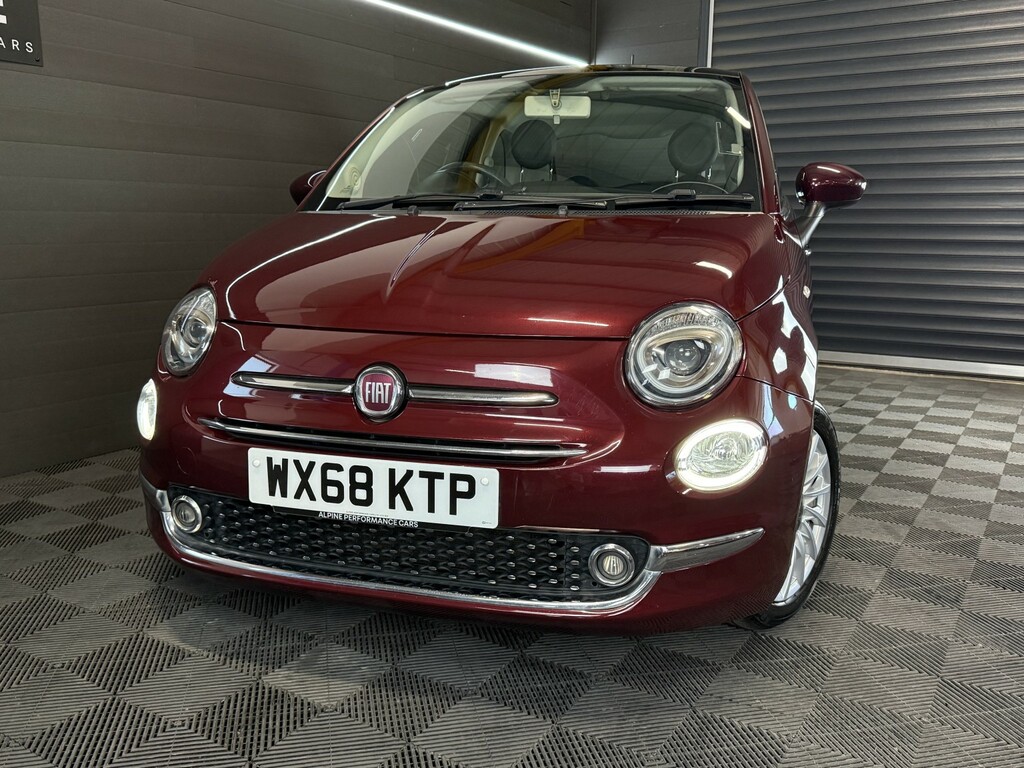 Fiat 500 1.2 1.2 69Hp Lounge Red #3